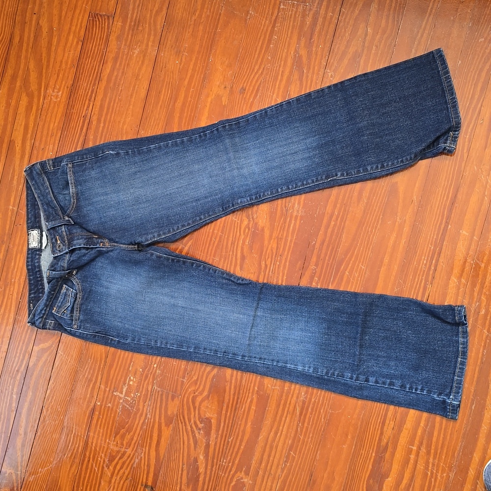 Levi's low rise Boot Cut Like New size 4 Red TAG Denim Jeans